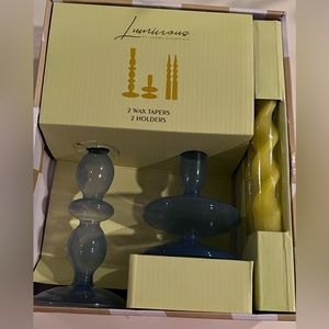 Aroma Essentials - Luminous candles & holders